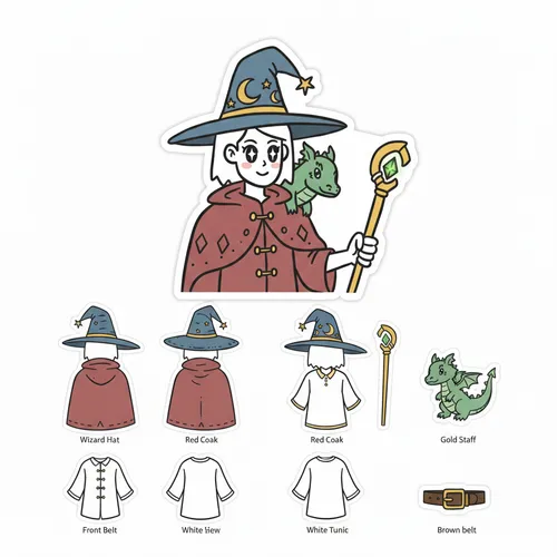 Clothing & Parts Breakdown