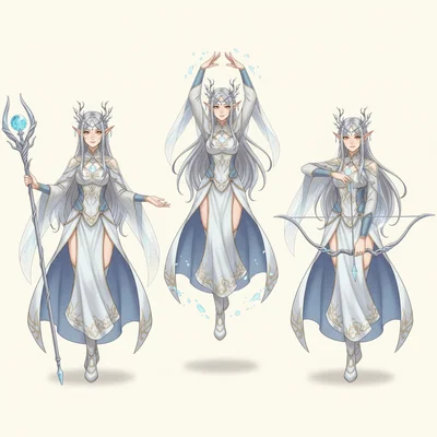 AI generated character design