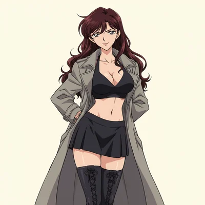 Original character reference for Detective Conan style conversion