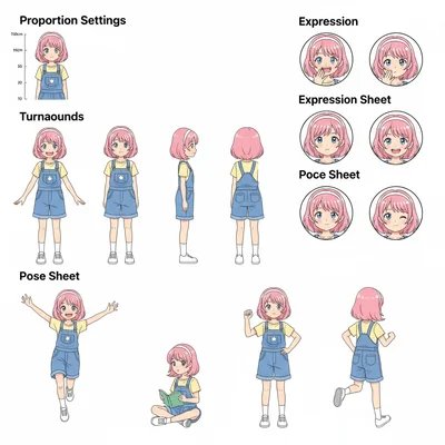 Anime style original character